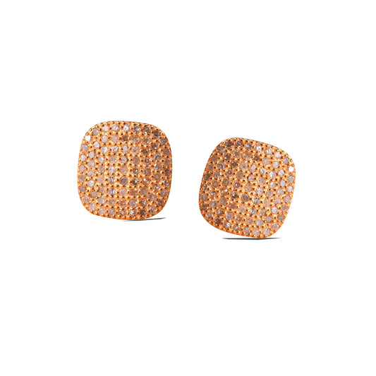 Cushion Diamond Studs