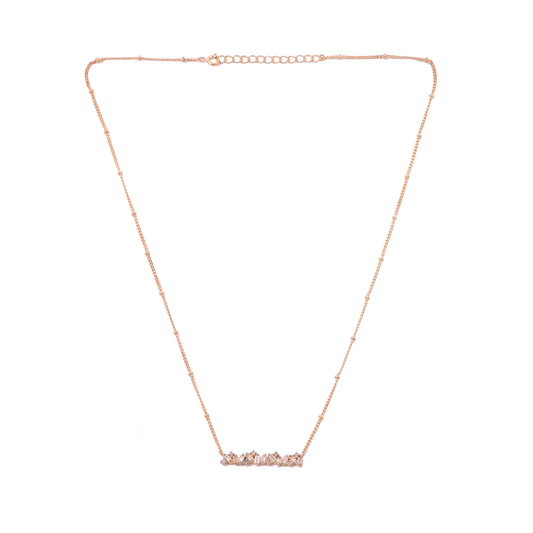 Diamond Bar Necklace