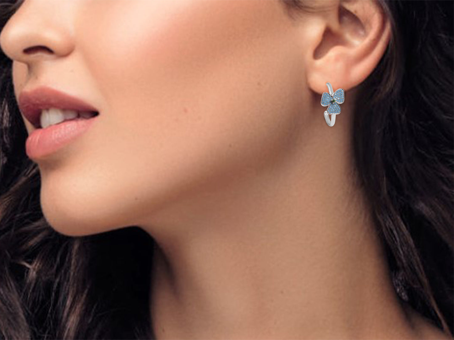 Turquoise & Tsavorite Earrings