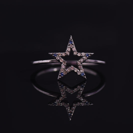 Diamond Star Ring