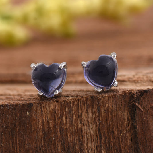 Iolite Hearts