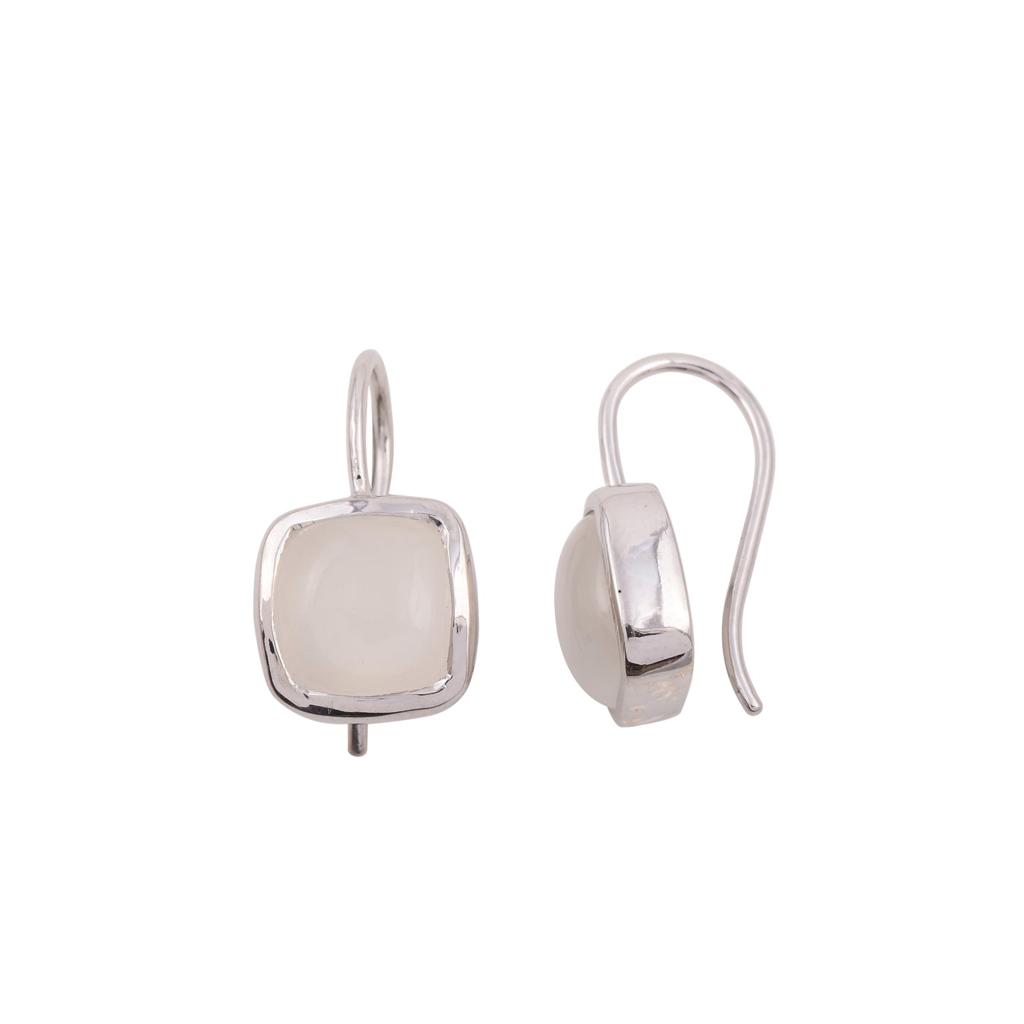 White Moonstone Cushion Drops