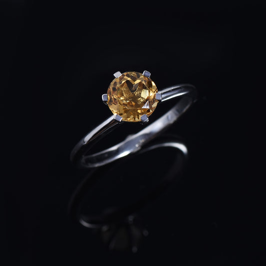 Citrine Solitaire