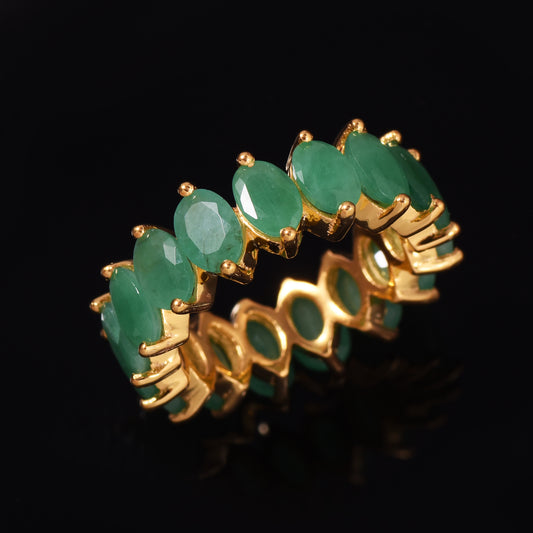 Emerald Eternity Band