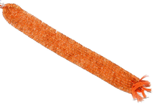 Citrine Tyre Beads