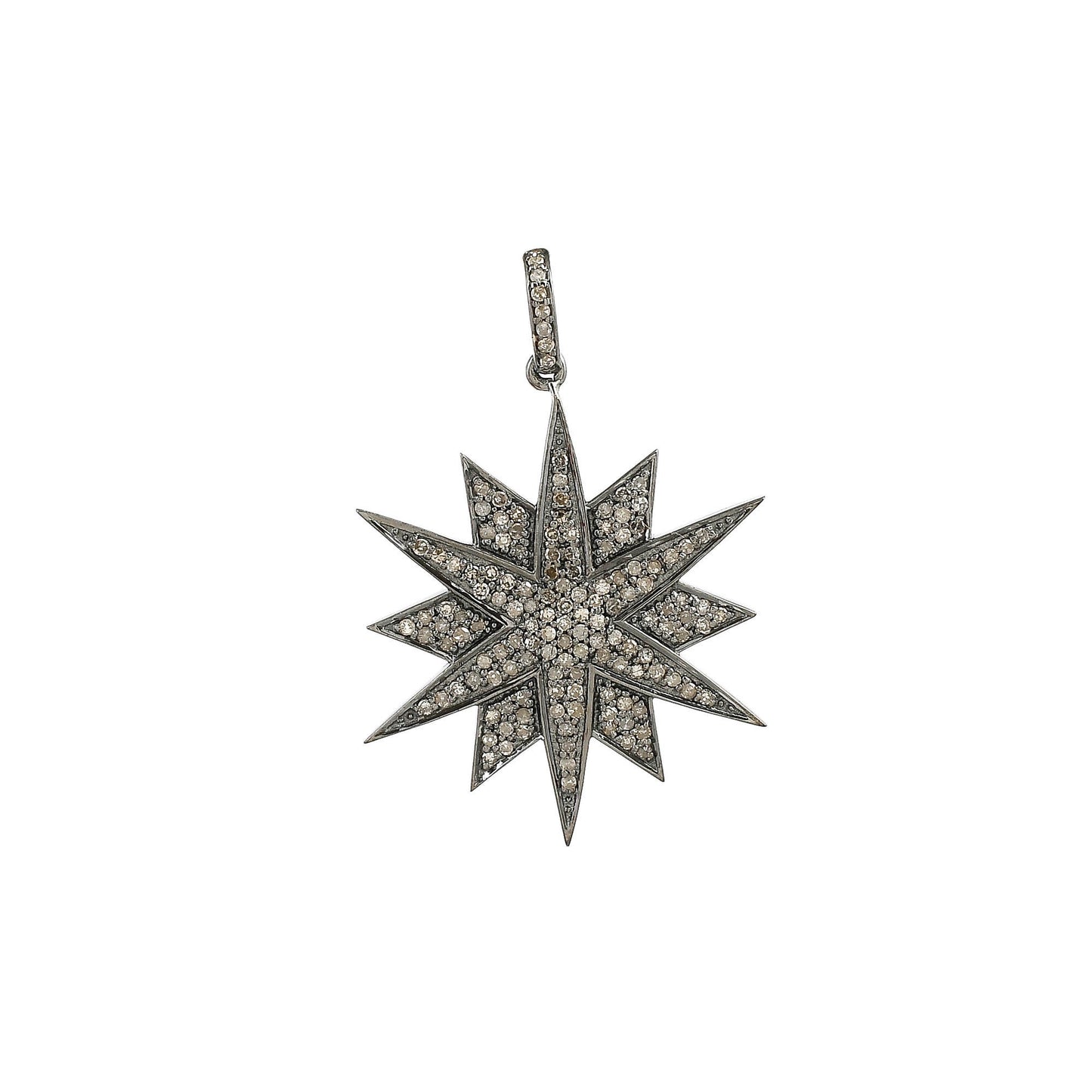 Starburst Diamond Pendant