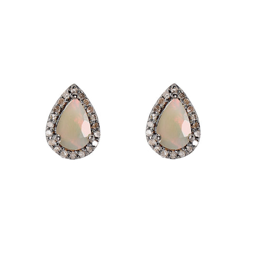 Opal Pears Earrings