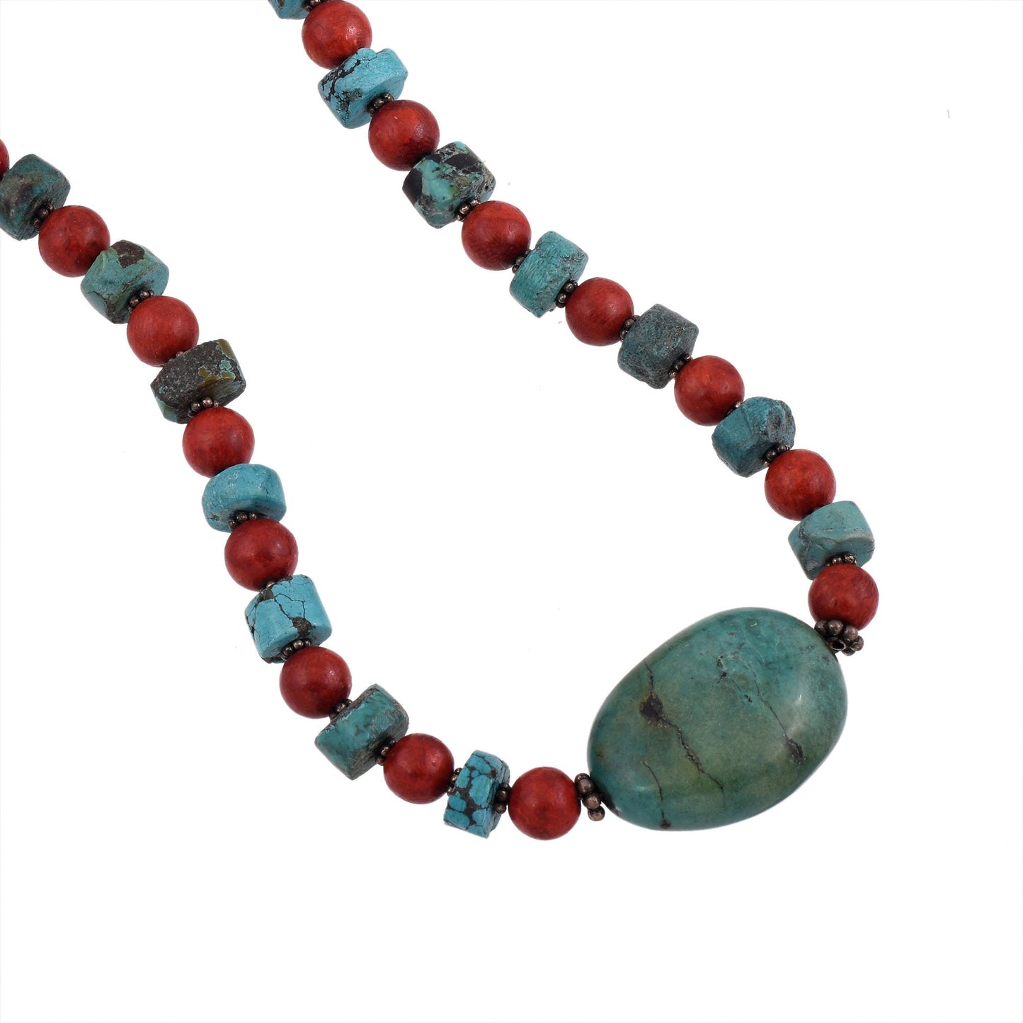 Turquoise Beaded Necklace