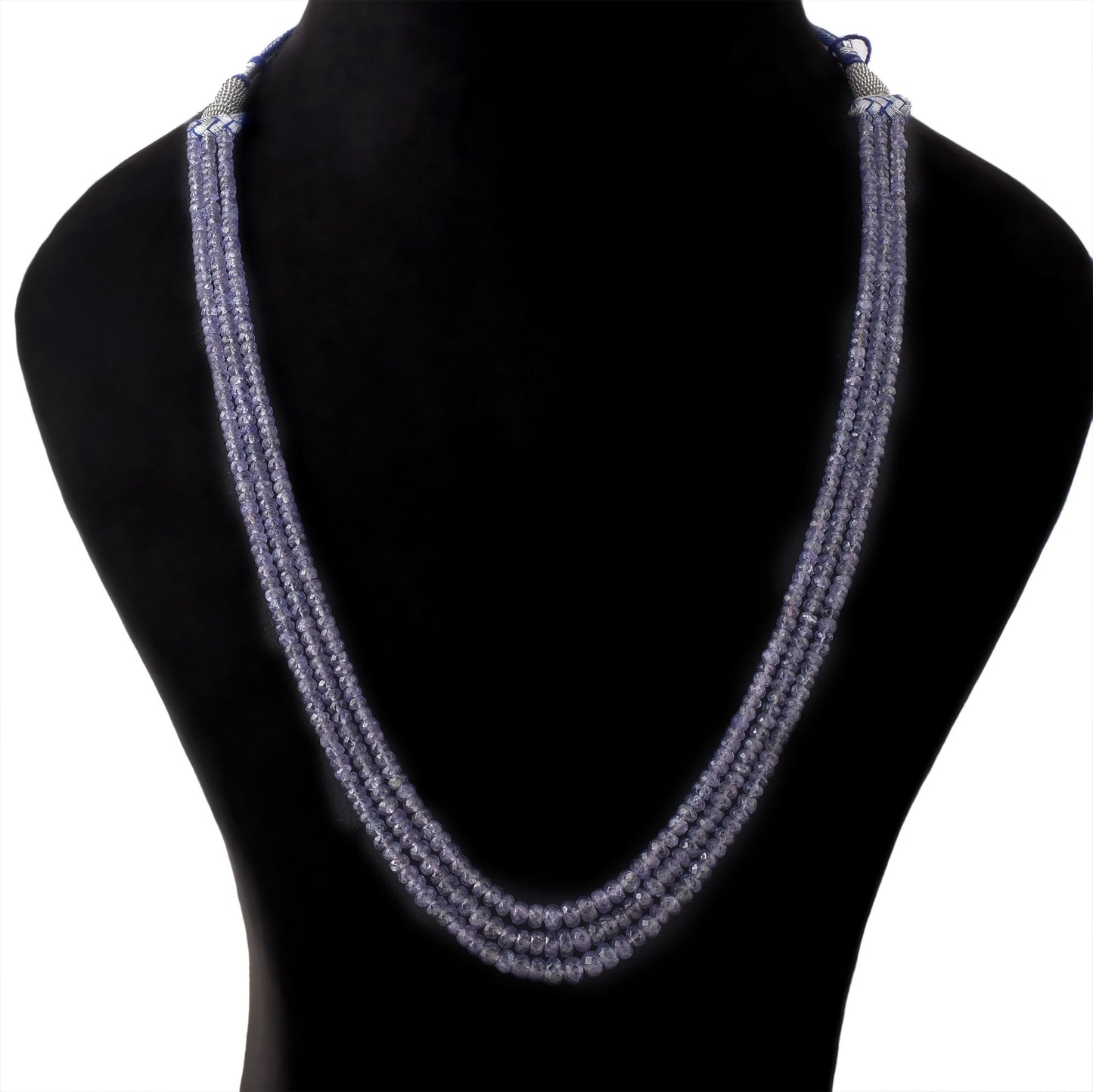 Tanzanite Beaded Necklace