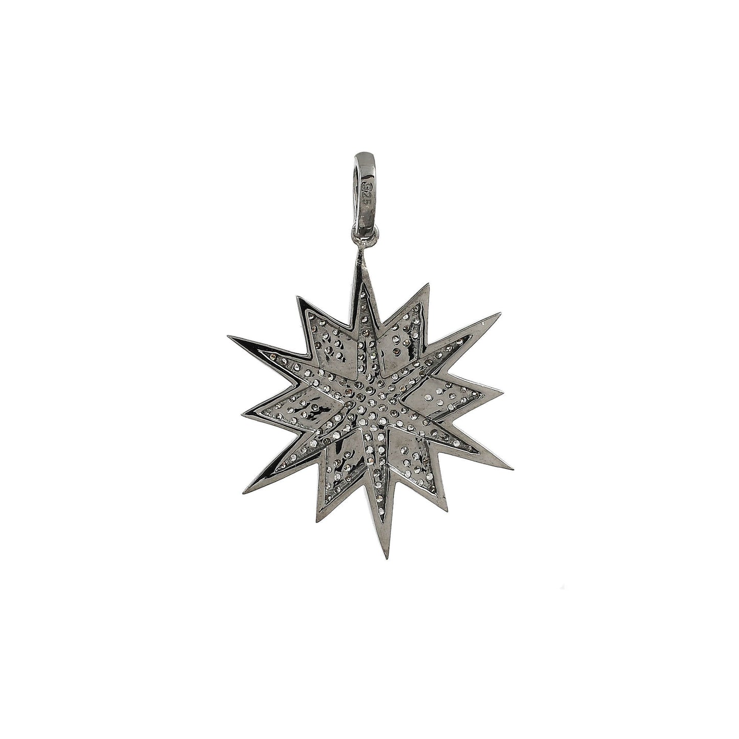 Starburst Diamond Pendant