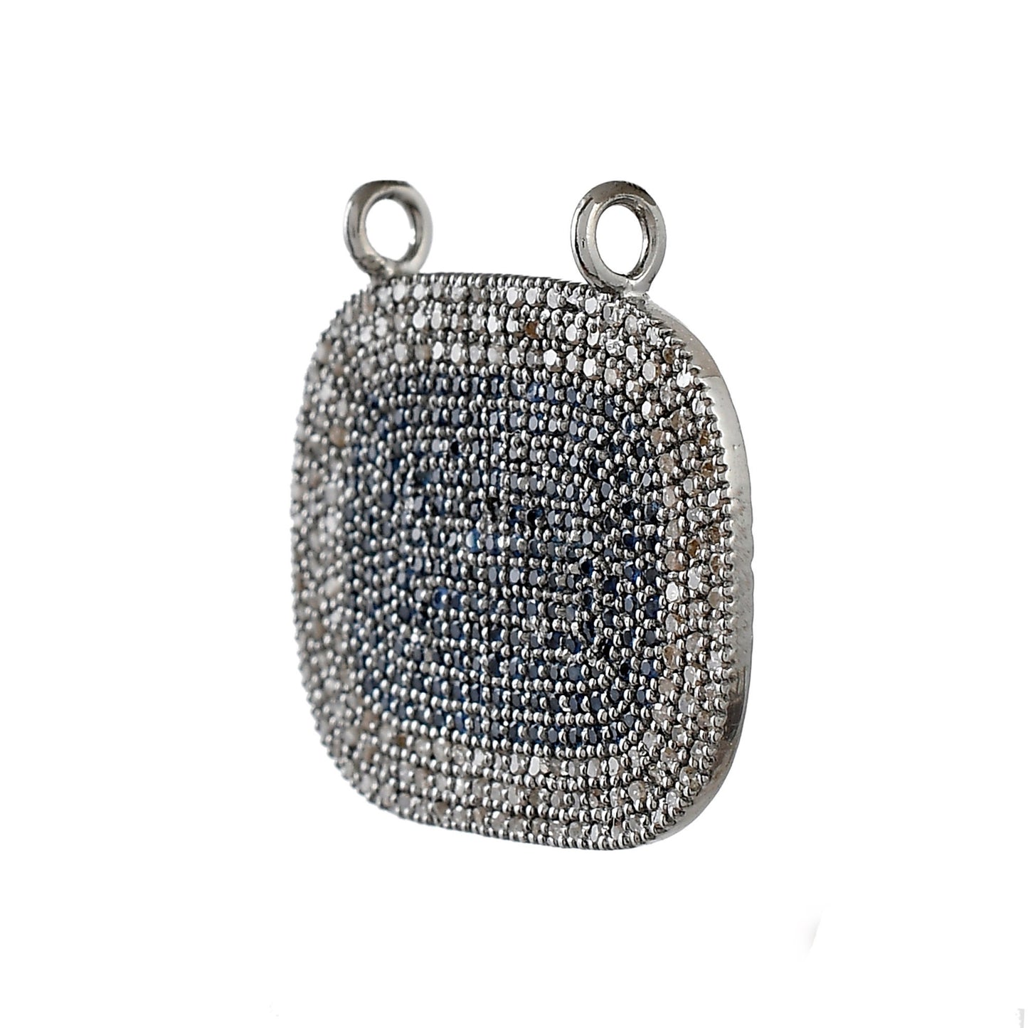 Sapphire Daimond Bar Pendant